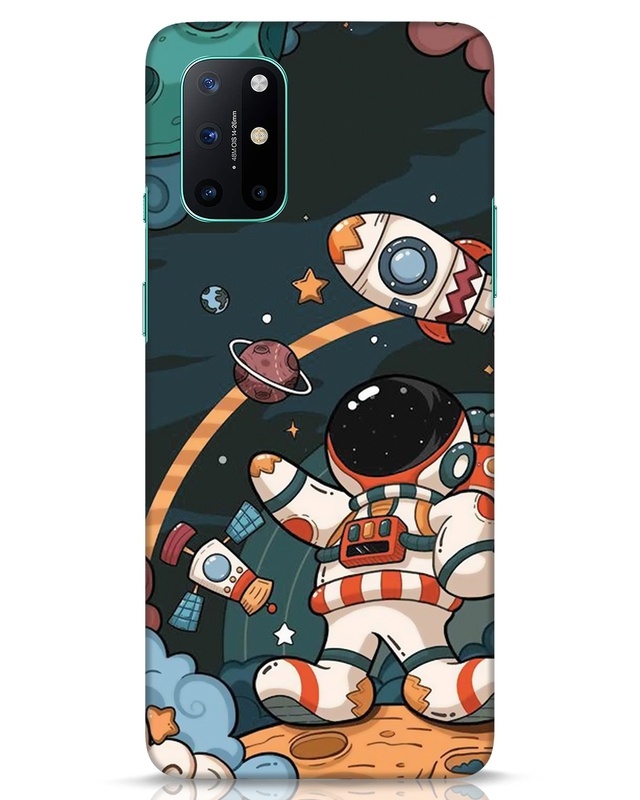 Shop Mind In Space Designer Hard Cover for OnePlus 8T-Front