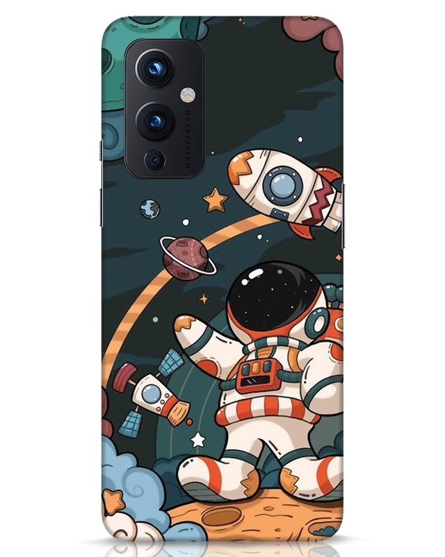 Shop Mind In Space Designer Hard Cover for OnePlus 9-Front
