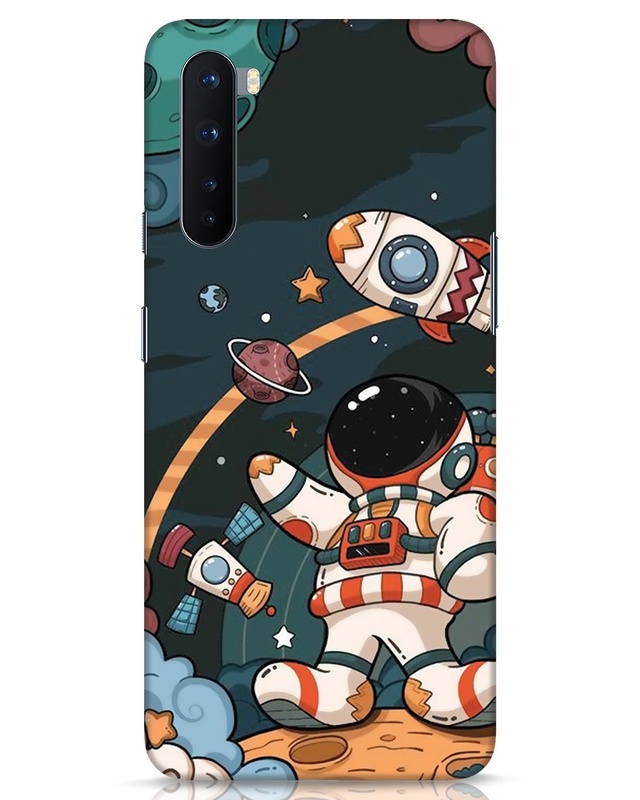 Shop Mind In Space Designer Hard Cover for OnePlus Nord-Front
