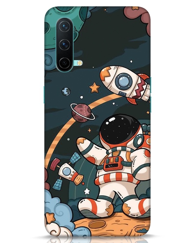 Shop Mind In Space Designer Hard Cover for OnePlus Nord CE-Front