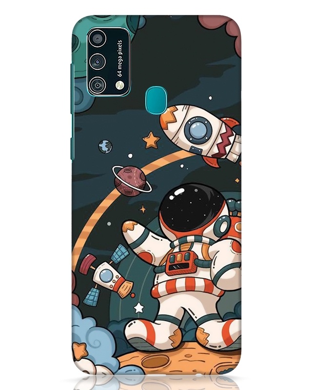 Shop Mind In Space Designer Hard Cover for Samsung Galaxy F41-Front