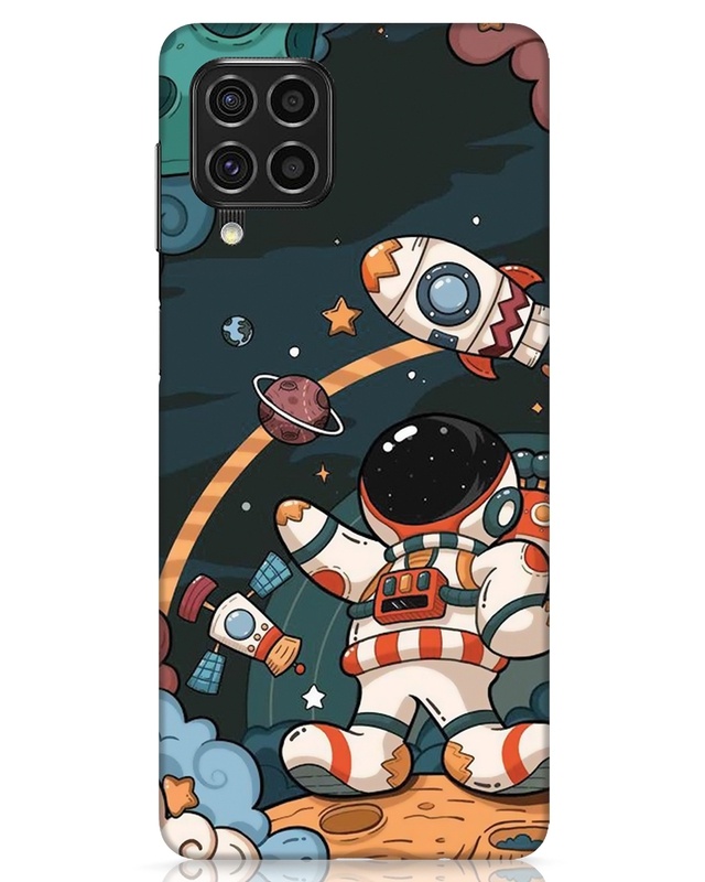 Shop Mind In Space Designer Hard Cover for Samsung Galaxy F62-Front
