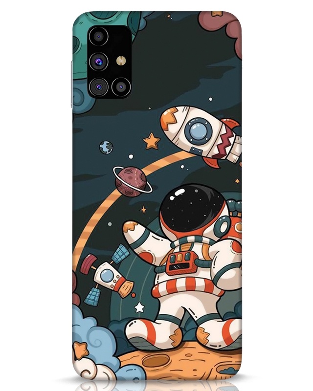 Shop Mind In Space Designer Hard Cover for Samsung Galaxy M31s-Front