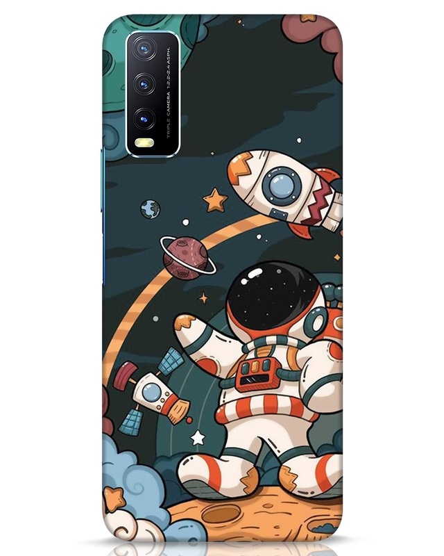 Shop Mind In Space Designer Hard Cover for Vivo Y20-Front