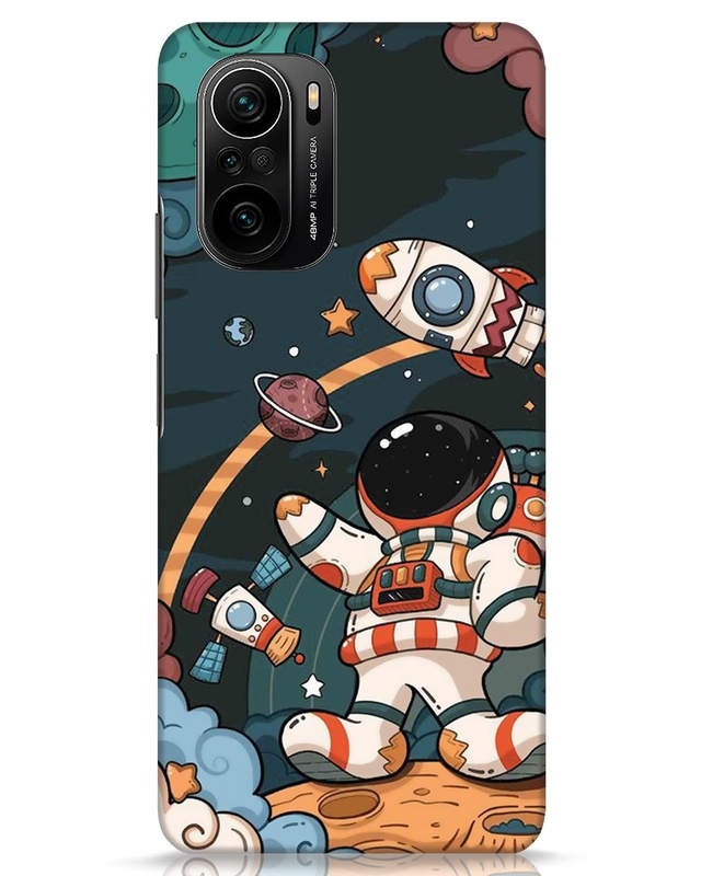 Shop Mind In Space Designer Hard Cover for Xiaomi Mi Note 11X-Front