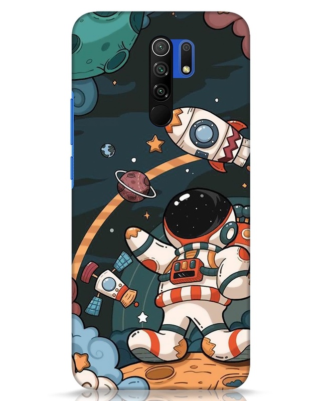 Shop Mind In Space Designer Hard Cover for Xiaomi Poco M2 Reloaded-Front