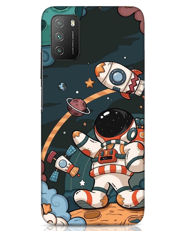 Shop Mind In Space Designer Hard Cover for Xiaomi Poco M3-Front