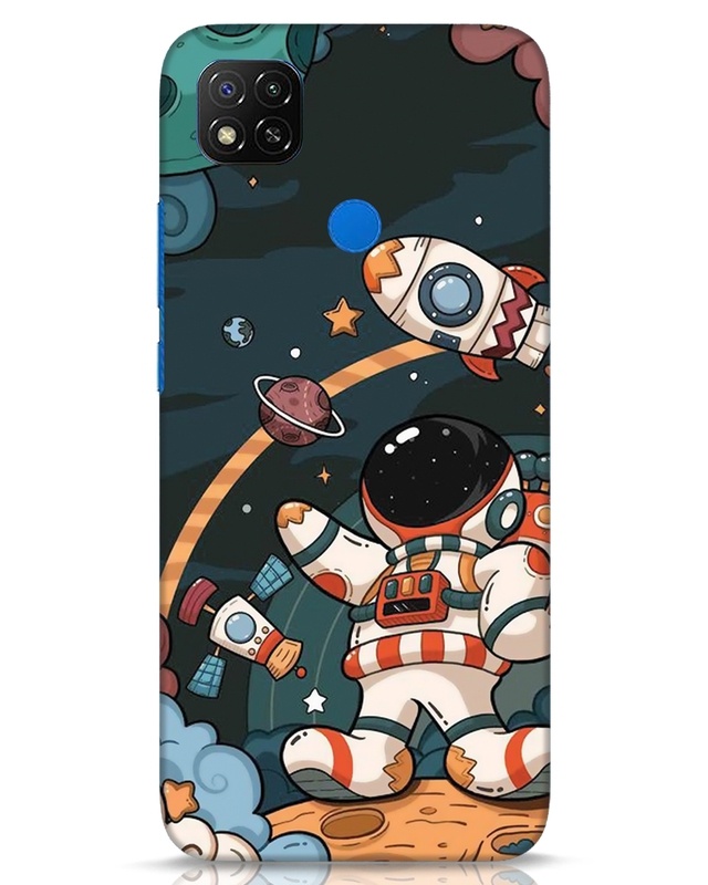 Shop Mind In Space Designer Hard Cover for Xiaomi Redmi 9-Front
