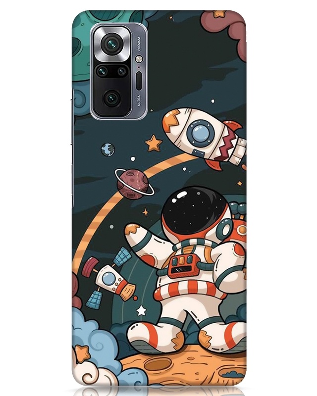 Shop Mind In Space Designer Hard Cover for Xiaomi Redmi Note 10 Pro-Front
