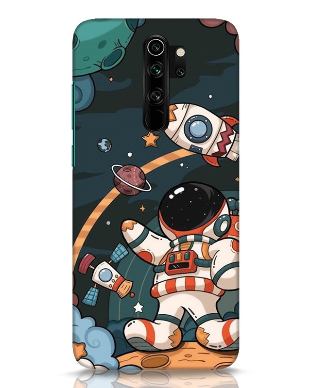Shop Mind In Space Designer Hard Cover for Xiaomi Redmi Note 8 Pro-Front