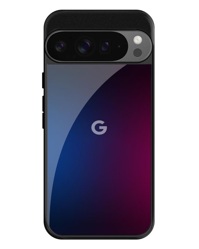 Mix Gradient Shade Premium Glass Cover For Google Pixel 9 Pro XL(Shock Proof, Scratch Resistant)