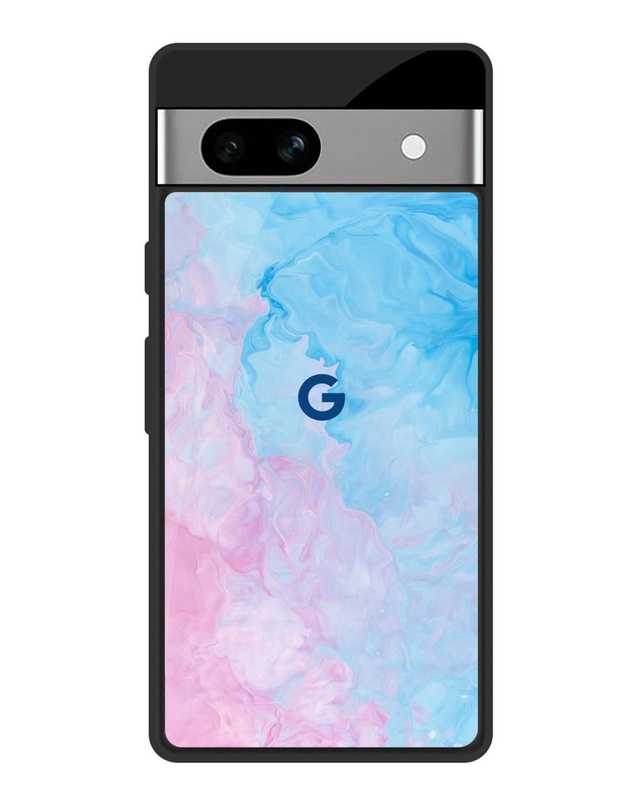 Shop Mixed Watercolor Premium Glass Case for Google Pixel 7A(Shock Proof, Scratch Resistant)-Front