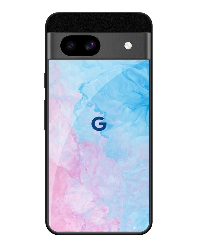 Shop Mixed Watercolor Premium Glass Case for Google Pixel 8a (Shock Proof, Scratch Resistant)-Front