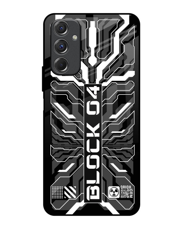 Monochrome Magic Premium Glass Cover for Samsung Galaxy F34 5G(Shock Proof, Scratch Resistant)