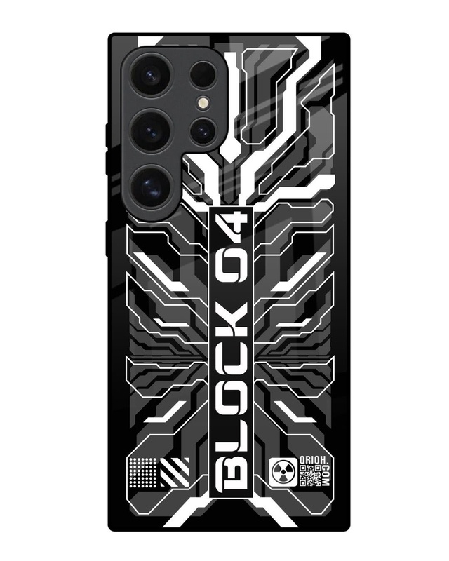 Monochrome Magic Premium Glass Cover for Samsung Galaxy S24 Ultra 5G(Shock Proof, Scratch Resistant)