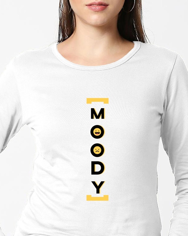 Shop Moody Full Sleeves T Shirt-Front