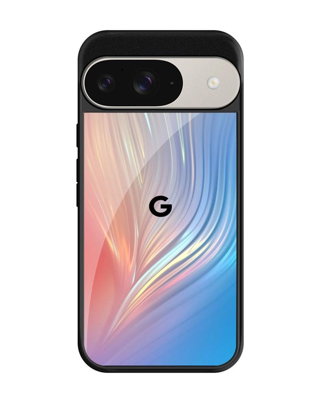 Mystic Aurora Premium Glass Cover for Google Pixel 9(Shock Proof, Scratch Resistant)