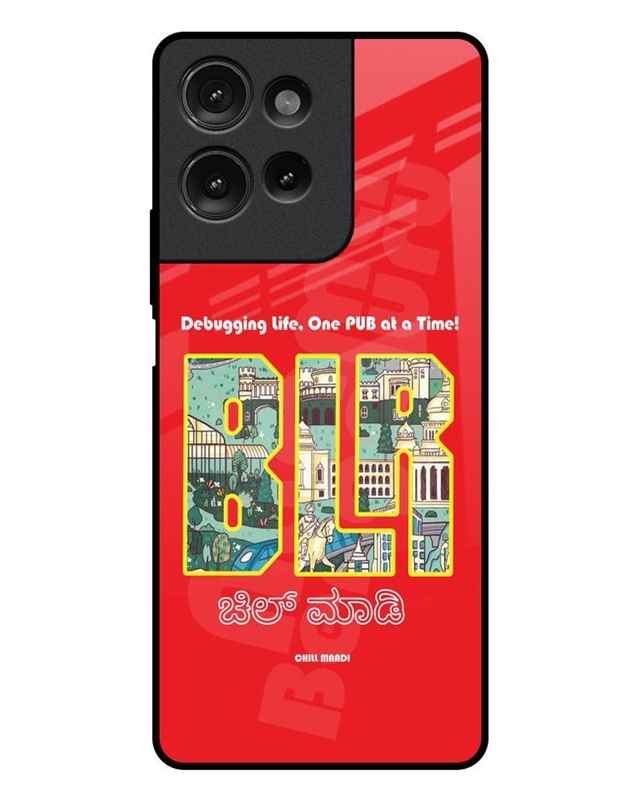 Namma Bengaluru Premium Glass Cover for Motorola G75 5G