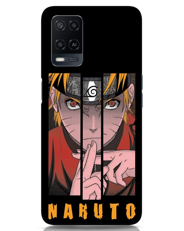 Shop Naruto Jutsu Designer Hard Cover for Oppo A54-Front