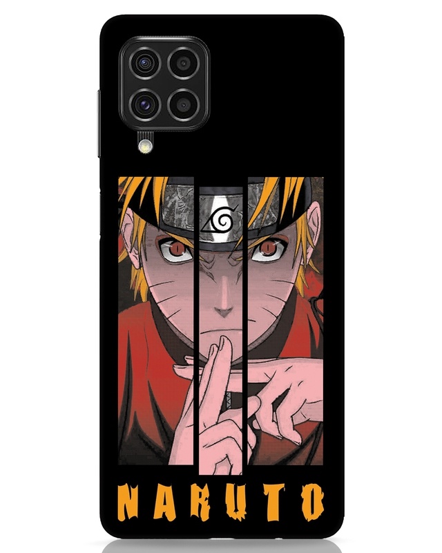 Shop Naruto Jutsu Designer Hard Cover for Samsung Galaxy F62-Front