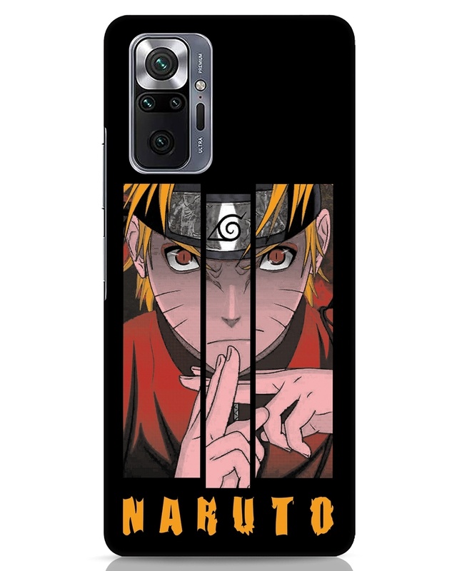 Shop Naruto Jutsu Designer Hard Cover for Xiaomi Redmi Note 10 Pro Max-Front