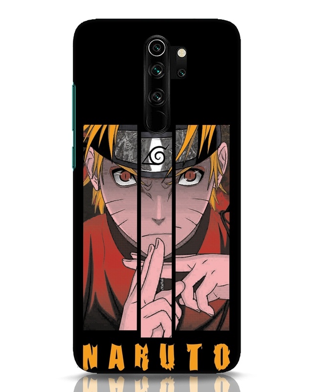 Shop Naruto Jutsu Designer Hard Cover for Xiaomi Redmi Note 8 Pro-Front