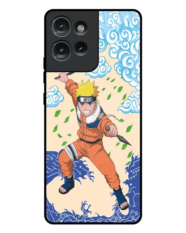 Naruto Wave Premium Glass Cover for Motorola Edge 50 5G