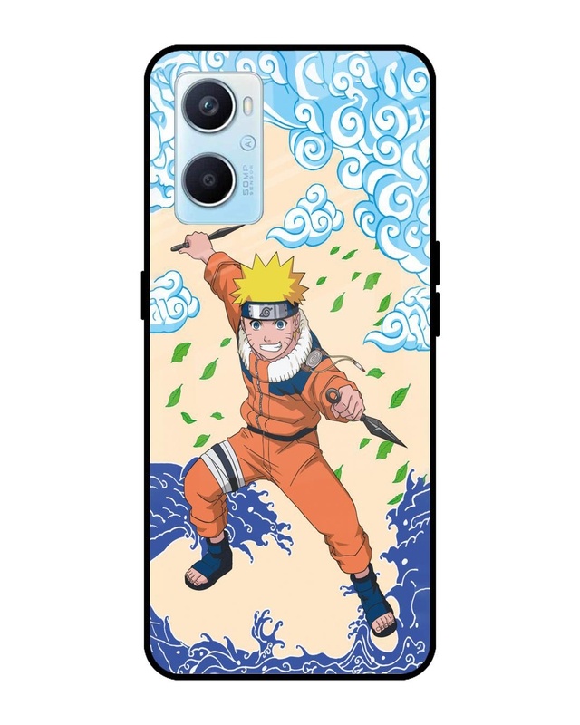Naruto Wave Premium Glass Cover for Oppo A96