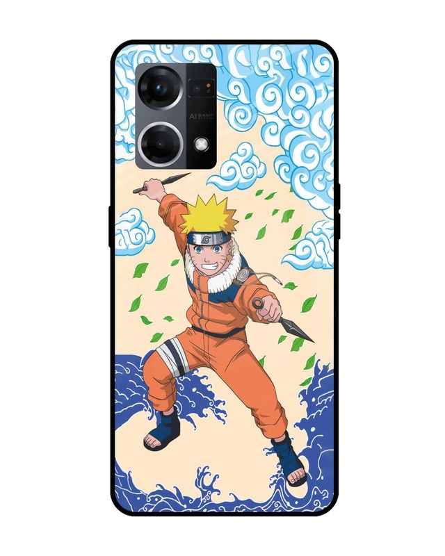 Naruto Wave Premium Glass Cover for Oppo F21s Pro