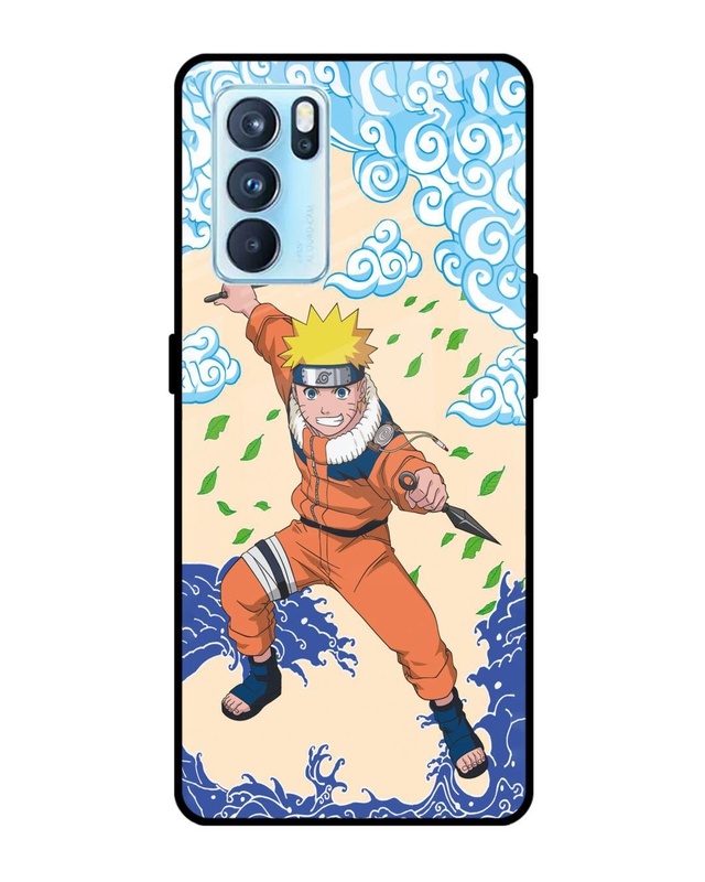 Naruto Wave Premium Glass Cover for Oppo Reno6 Pro