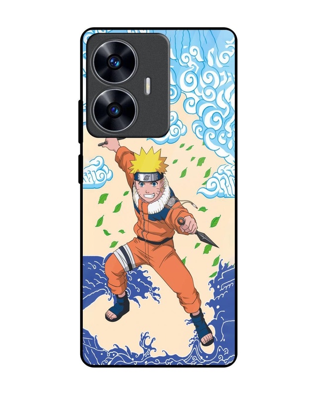 Naruto Wave Premium Glass Cover for Realme C55