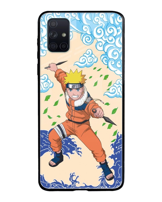 Naruto Wave Premium Glass Cover for Samsung Galaxy A71