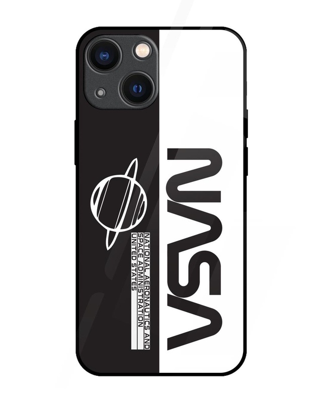 Shop NASA Premium Glass Cover for Apple iPhone 14 Plus-Front