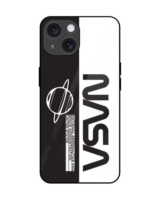 Shop NASA Premium Glass Cover for Apple iPhone 15-Front