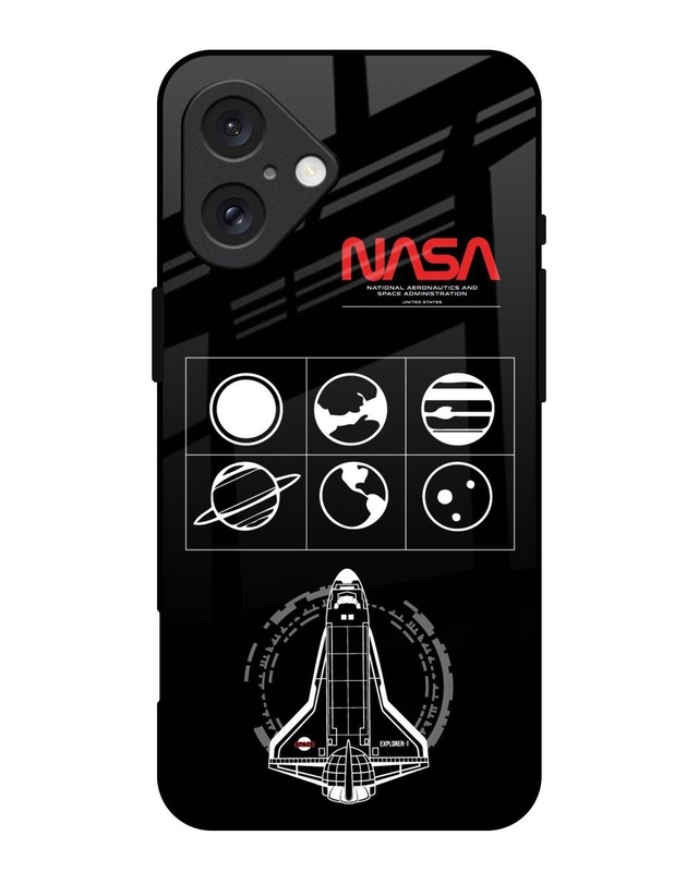 Shop Nasa Spacecraft Premium Glass Cover for Apple iPhone 16-Front