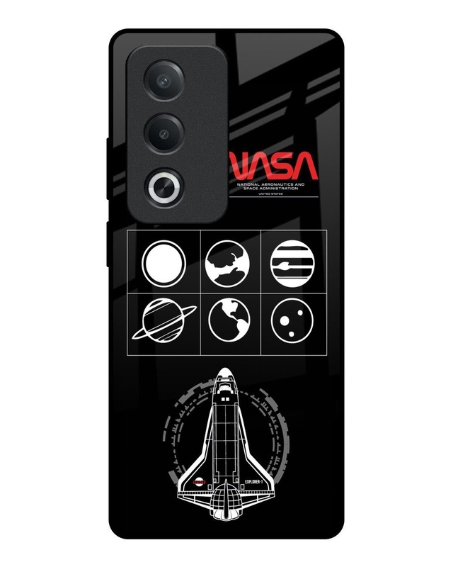 Nasa Spacecraft Premium Glass Cover for Oppo A3 Pro 5G