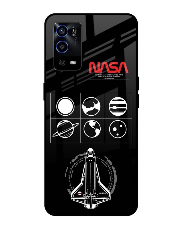 Nasa Spacecraft Premium Glass Cover for Oppo A55
