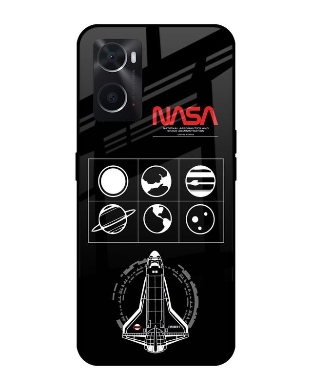 Nasa Spacecraft Premium Glass Cover for Oppo A76