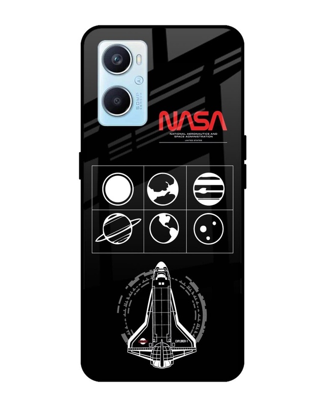 Nasa Spacecraft Premium Glass Cover for Oppo A96