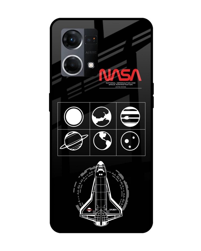 Nasa Spacecraft Premium Glass Cover for Oppo F21s Pro
