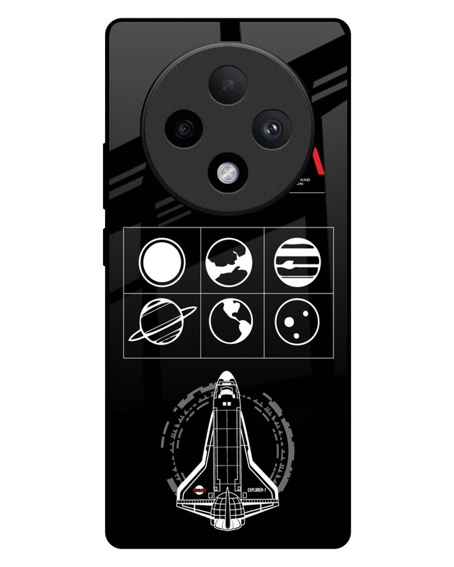 Nasa Spacecraft Premium Glass Cover for Oppo F27 Pro Plus