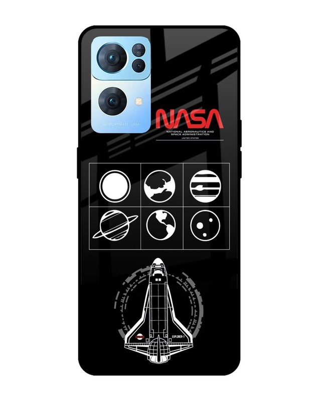 Nasa Spacecraft Premium Glass Cover for Oppo Reno7 Pro 5G