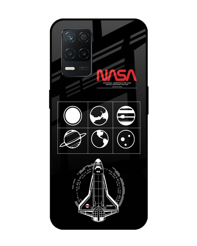 Nasa Spacecraft Premium Glass Cover for Realme 8 5G