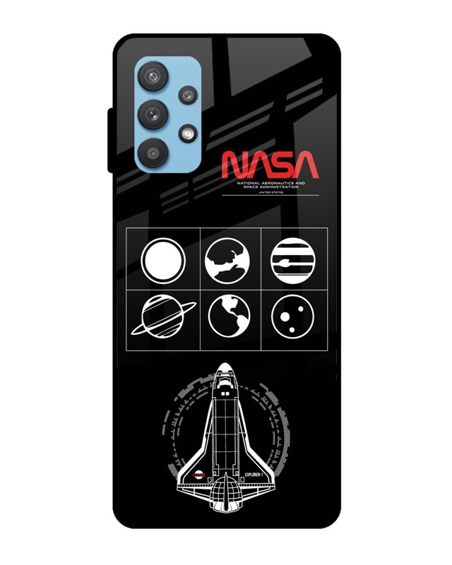 Nasa Spacecraft Premium Glass Cover for Samsung Galaxy A52s 5G