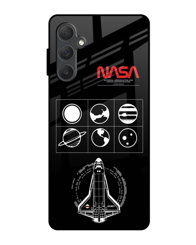 Nasa Spacecraft Premium Glass Cover for Samsung Galaxy F54 5G