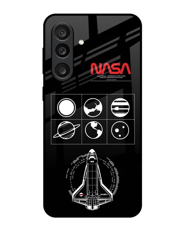 Nasa Spacecraft Premium Glass Cover for Samsung Galaxy M56 5G