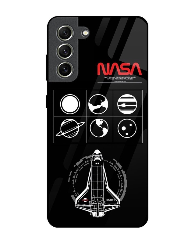 NASA Spacecraft Premium Glass Cover for Samsung Galaxy S21 FE 5G