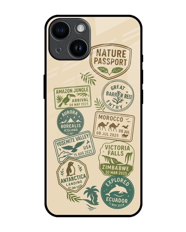 Shop Nature Premium Glass Cover for Apple iPhone 14-Front