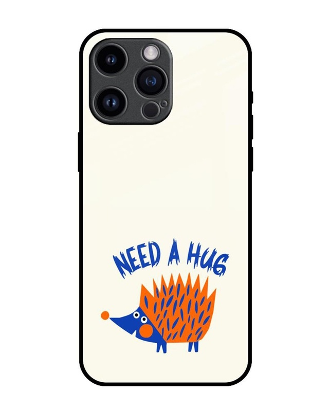 Need A Hug Premium Glass Cover for Apple iPhone 14 Pro Max