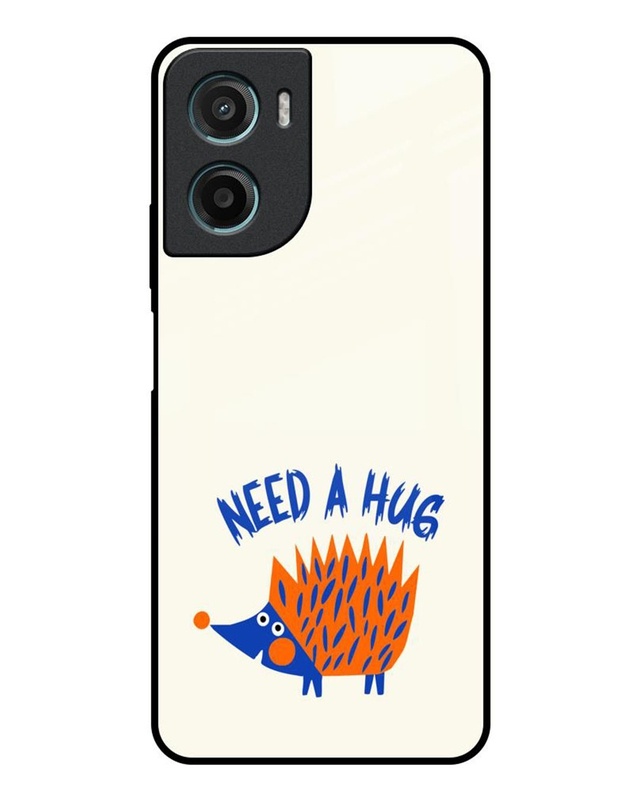 Need A Hug Premium Glass Cover for Motorola G05